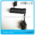 Direct selling Trailer connector auto Mini plastic adaptor 7 pin